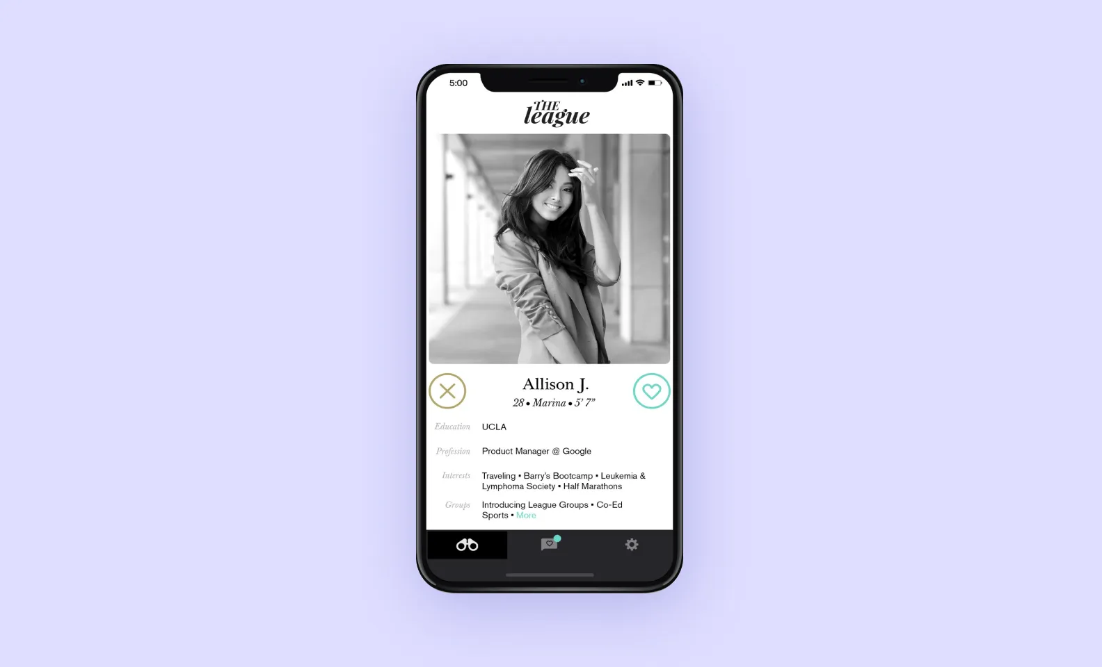 UI/UX дизайн в The League