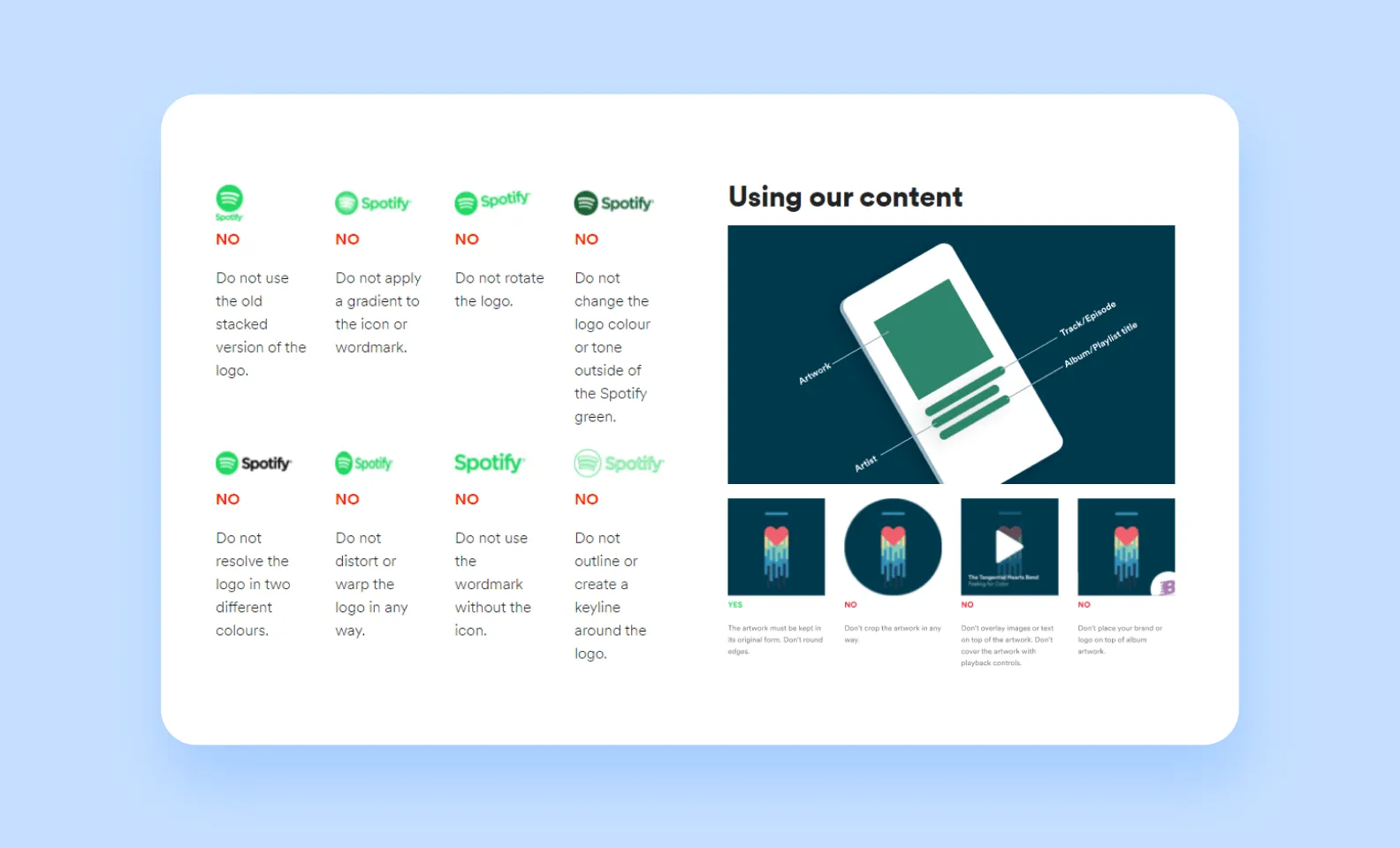 Spotigy UI kit