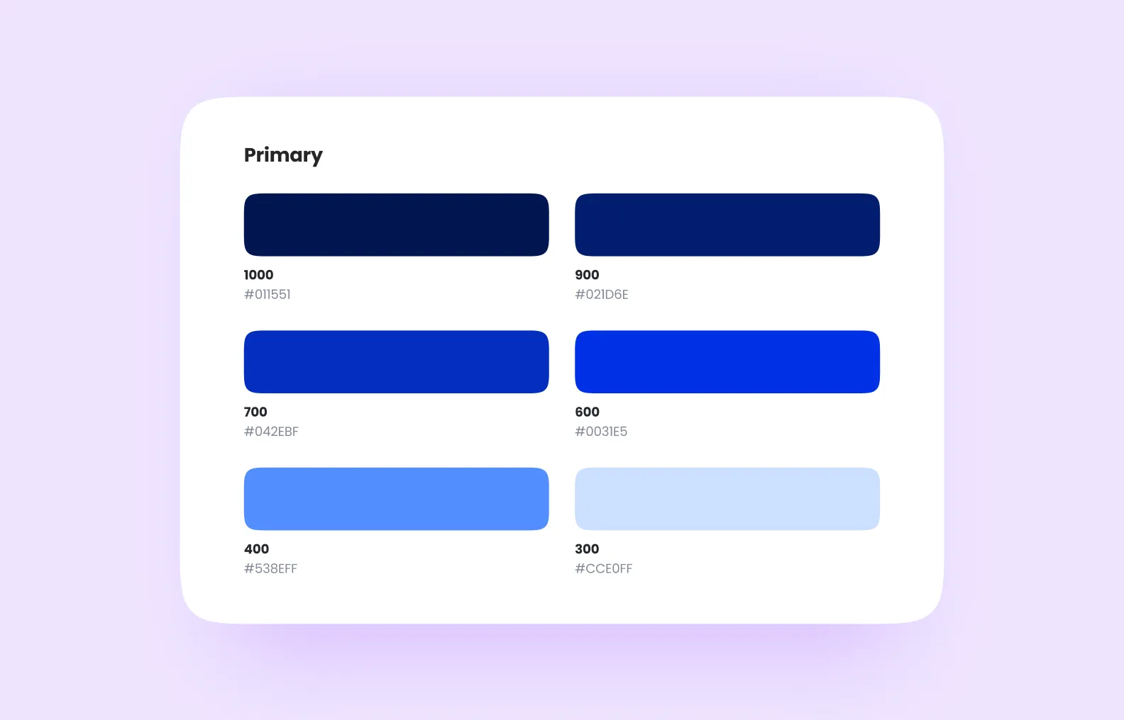 цветовая гамма в ui kit