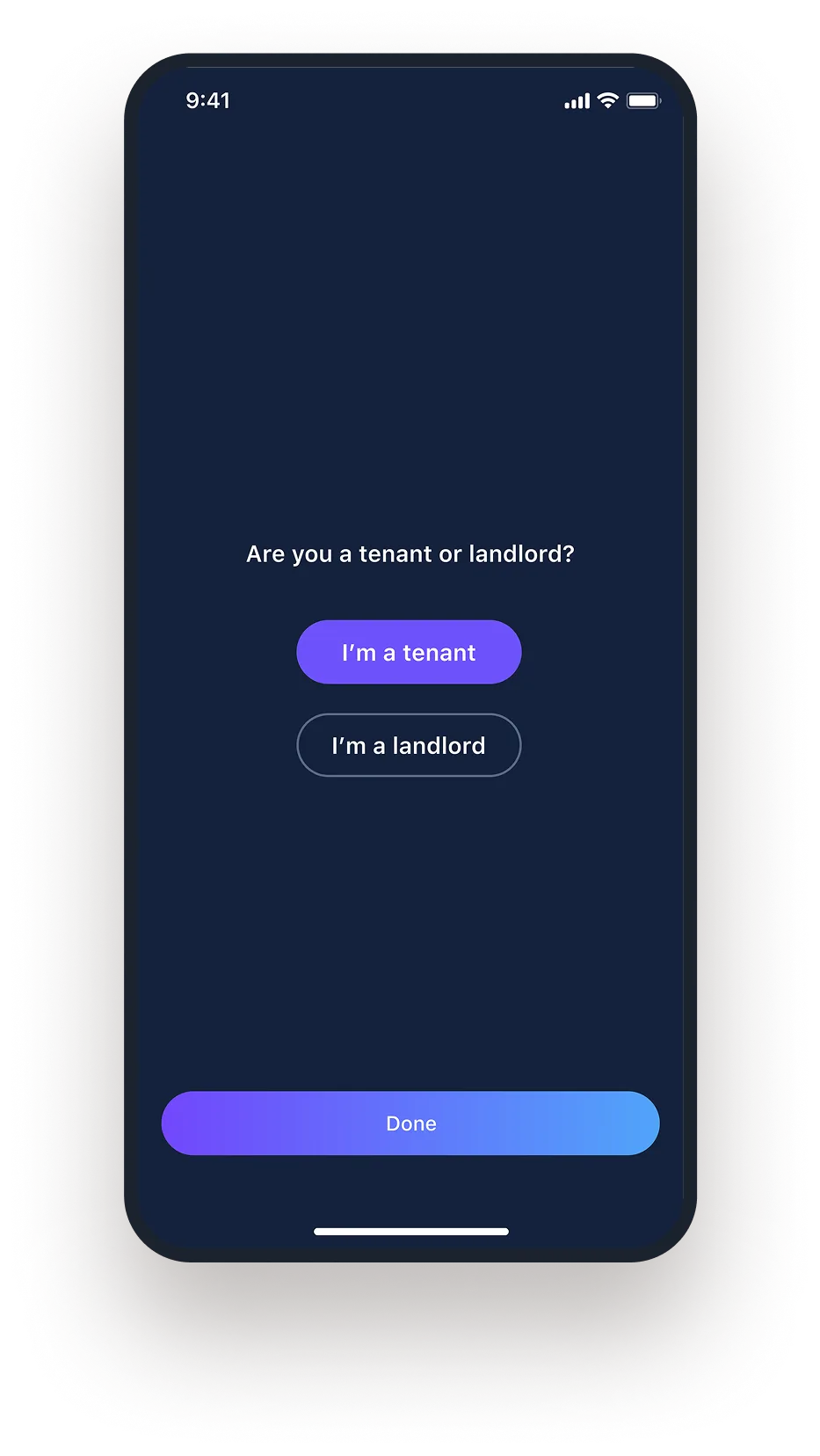 screenshot of the application